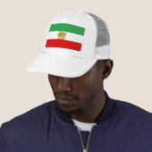 Casquette Drapeau du Shah d'Iran (1964-1980) ♥880 ♥ ♥er (En situation)