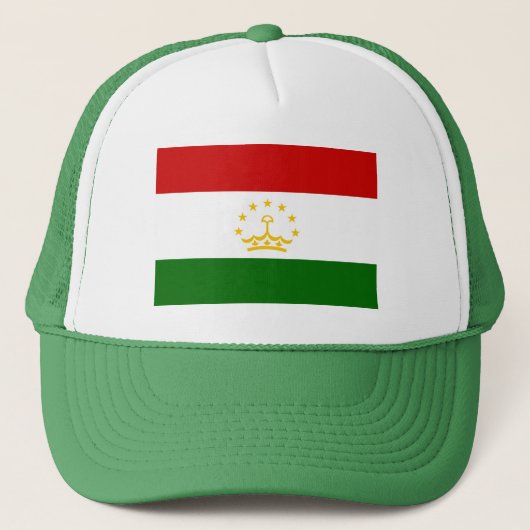 Casquette Drapeau du Tadjikistan (Devant)