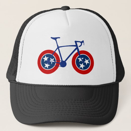 Casquette Drapeau du Tennessee à vélo (Devant)