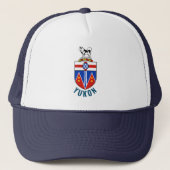 Casquette Drapeau du Territoire du Yukon - Canada (Devant)