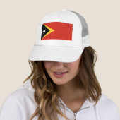 Casquette Drapeau du Timor oriental (En situation)