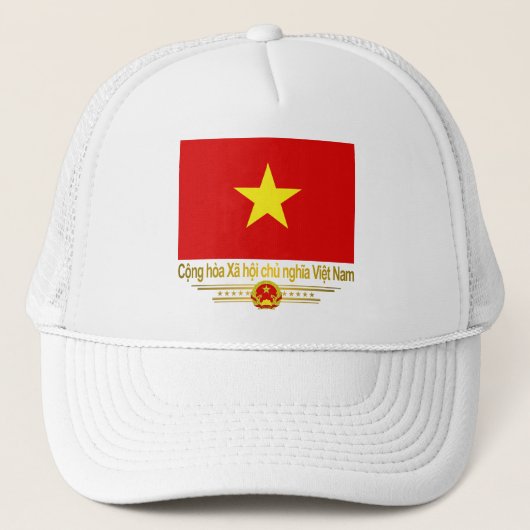 Casquette Drapeau du Vietnam (Devant)