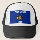 Casquette Drapeau du Wisconsin (Devant)