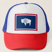 CASQUETTE DRAPEAU DU WYOMING (Devant)