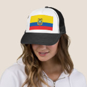 Casquette drapeau équatorien (En situation)