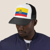 Casquette drapeau équatorien (En situation)