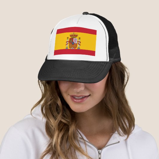 Casquette Drapeau espagnol (En situation)