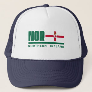 Casquette Drapeau et texte de l'Irlande du Nord