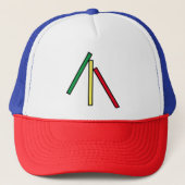 Casquette Drapeau éthiopien (Devant)