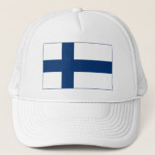 Casquette Drapeau Finlande (Devant)