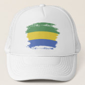 Casquette Drapeau Gabon (Devant)