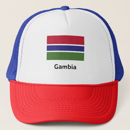 Casquette Drapeau Gambie (Devant)