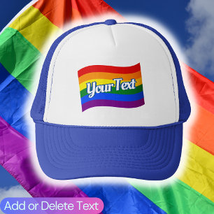 Casquette Drapeau gay pride Drapeau arc-en-ciel Drapeau LGBT