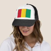 Casquette Drapeau Guinée (En situation)