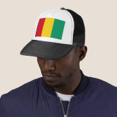 Casquette Drapeau Guinée (En situation)