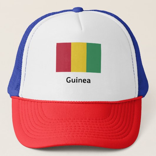 Casquette Drapeau Guinée (Devant)
