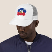 Casquette Drapeau Haïti (En situation)