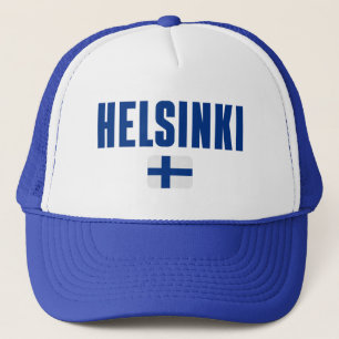 Casquette Drapeau HELSINKI Finlande