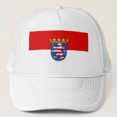 Casquette Drapeau Hesse Trucker Hat (Devant)