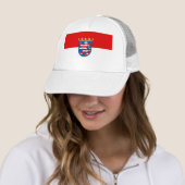 Casquette Drapeau Hesse Trucker Hat (En situation)