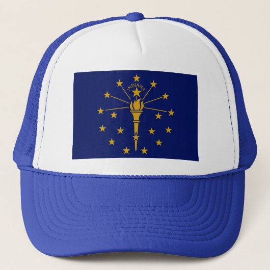 CASQUETTE DRAPEAU INDIANA (Devant)