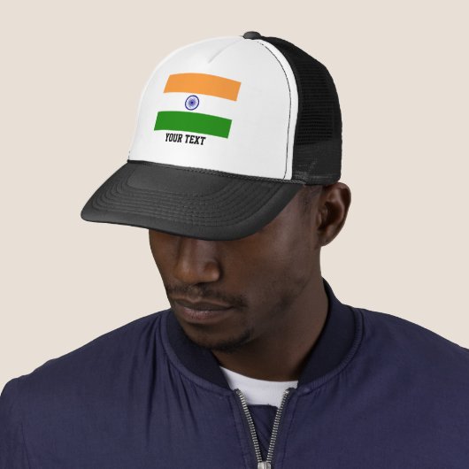 Casquette Drapeau indien (En situation)