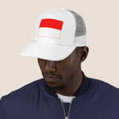 Casquette Drapeau Indonésie (En situation)