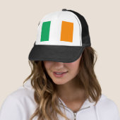 Casquette drapeau irlandais (En situation)