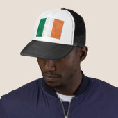 Casquette drapeau irlandais (En situation)