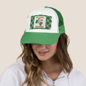 Casquette Drapeau irlandais Ahearne Shamrock Trucker Hat (En situation)