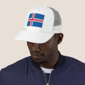 Casquette Drapeau Islande (En situation)