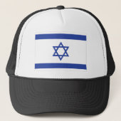 Casquette drapeau israélien (Devant)