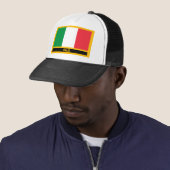 Casquette Drapeau Italia (En situation)