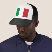 Casquette Drapeau Italie (En situation)