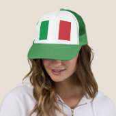 Casquette Drapeau Italie (En situation)