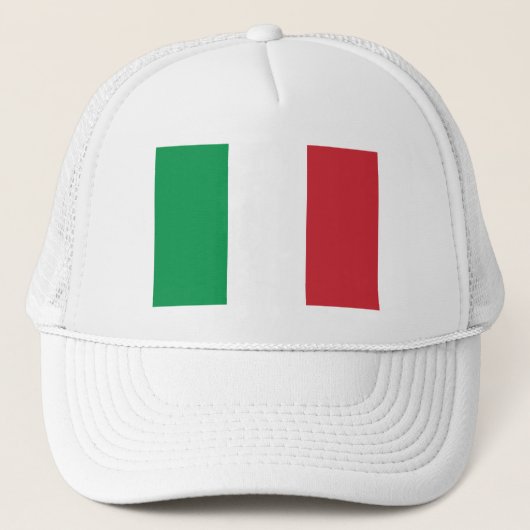 Casquette Drapeau Italie (Devant)