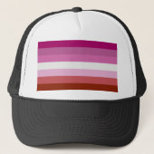 Casquette Drapeau lesbien (Devant)