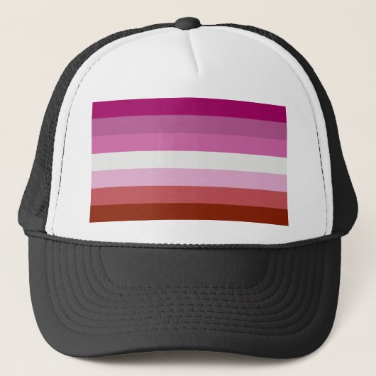 Casquette Drapeau lesbien (Devant)
