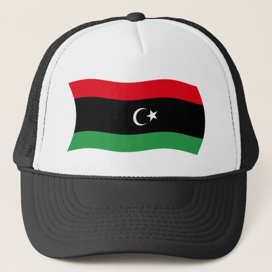 Casquette Drapeau libyen (Devant)