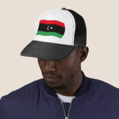 Casquette Drapeau libyen (En situation)