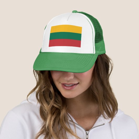 Casquette Drapeau Lituanie (En situation)
