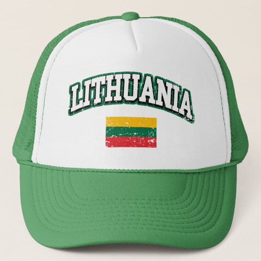 Casquette Drapeau Lituanie (Devant)