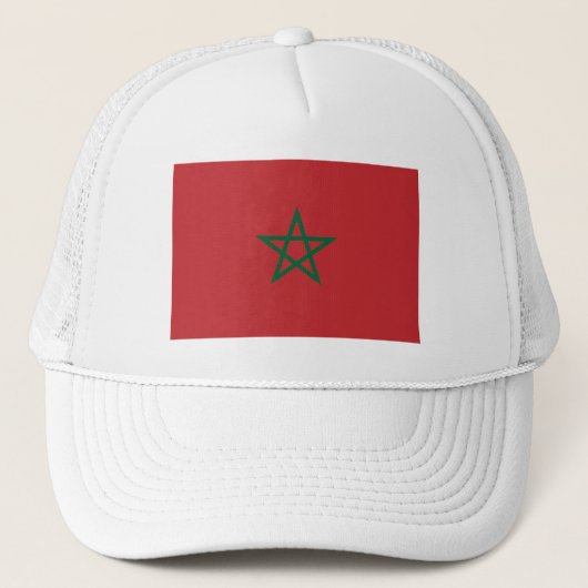 Casquette Drapeau Maroc (Devant)