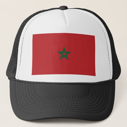 Casquette Drapeau Maroc (Devant)