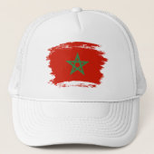 Casquette drapeau marocain (Devant)
