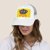 Casquette Drapeau Mashiach de Chabad-Lubavitch (En situation)