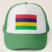 Casquette Drapeau Maurice (Devant)