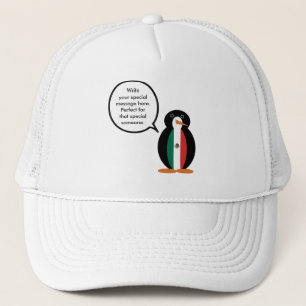 Casquette Drapeau Mexicain Parlant Mme Penguin Trucker Chape