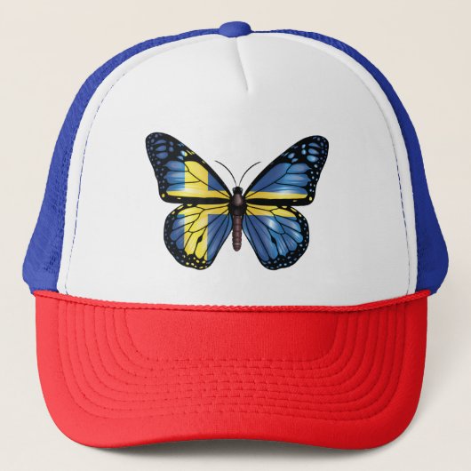 Casquette Drapeau monarque de la Suède (Devant)