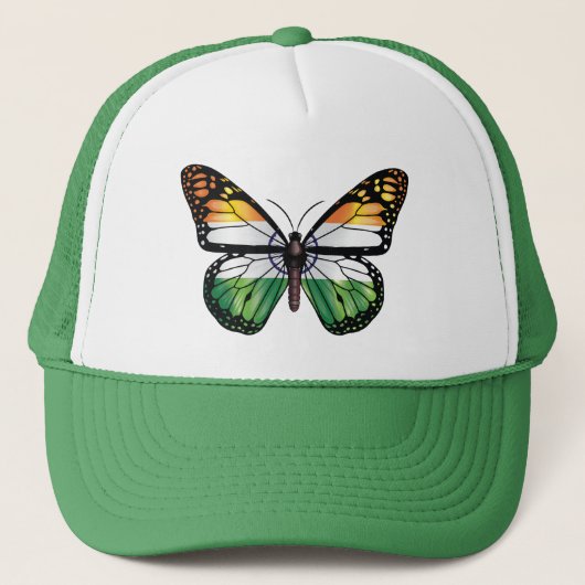 Casquette Drapeau monarque indien (Devant)